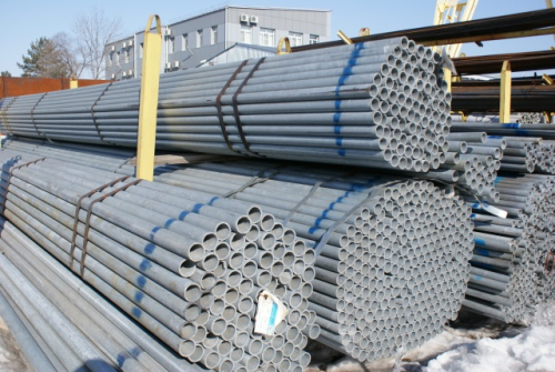 Оцинкованные ВГП и электросварные трубы от 15 до 159 на складе Град Сталь в Хабаровске.